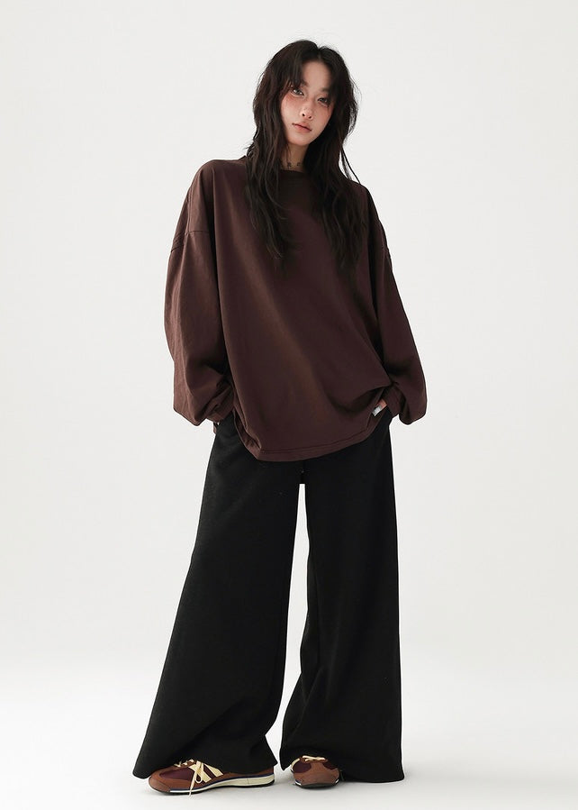 All-match loose long T-shirt / AS1199 