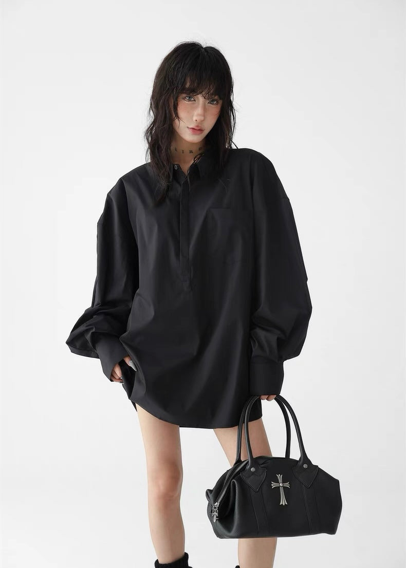 Loose long sleeve pullover / AS1297