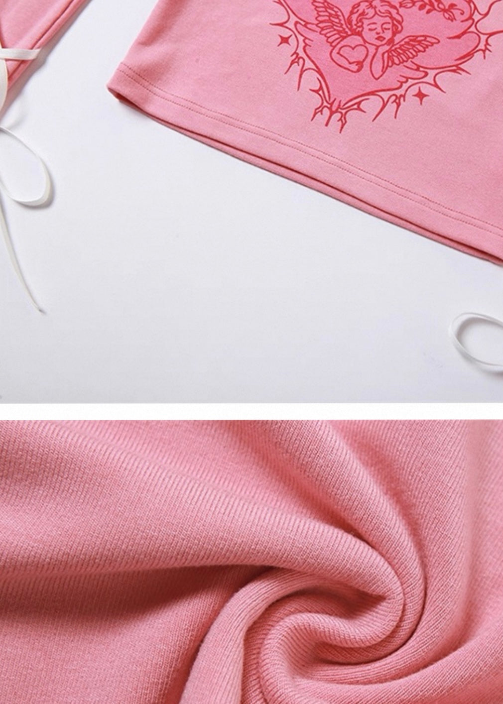 ピンクスリーブショート半袖シャツ / VO1177