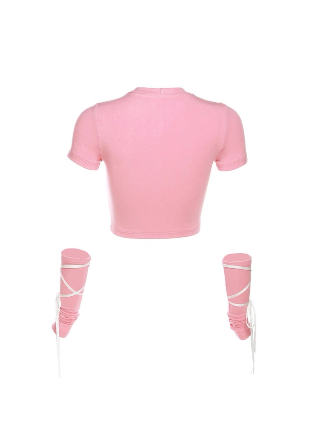 ピンクスリーブショート半袖シャツ / VO1177