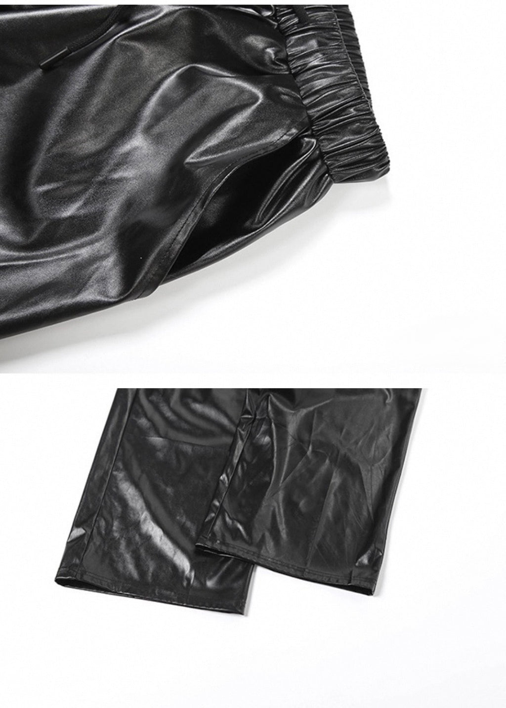 PUレザーパンツワイド / VO1308