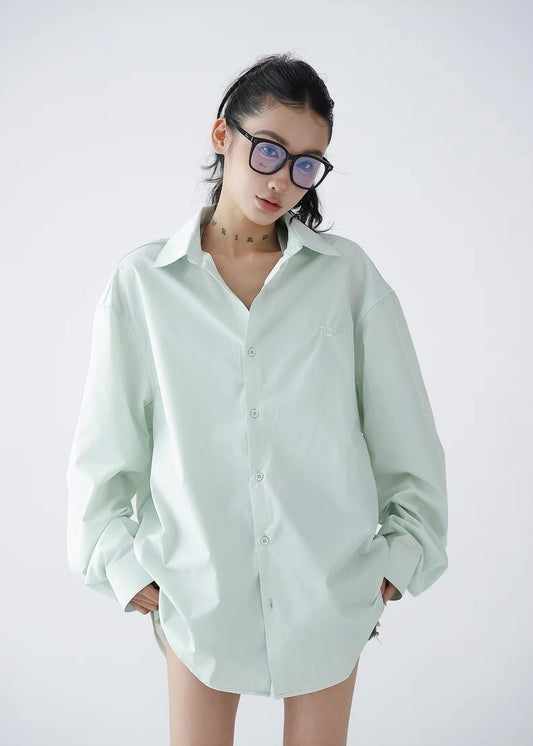 Loose casual relaxed shirt / AS1274
