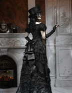 Gothic Long Tailored Skirt & Petti Coat / NC07