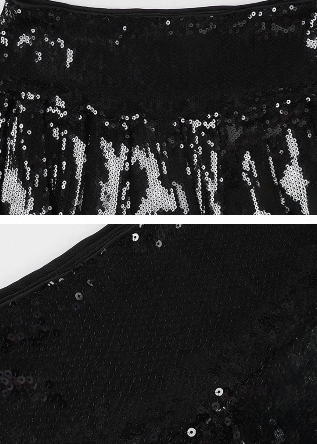 スパンコールプリーツスカート / VO1256