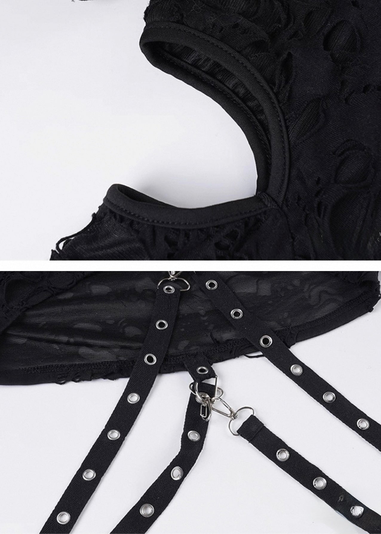 ゴシックカバーアップオフショルダートップ / VO1112