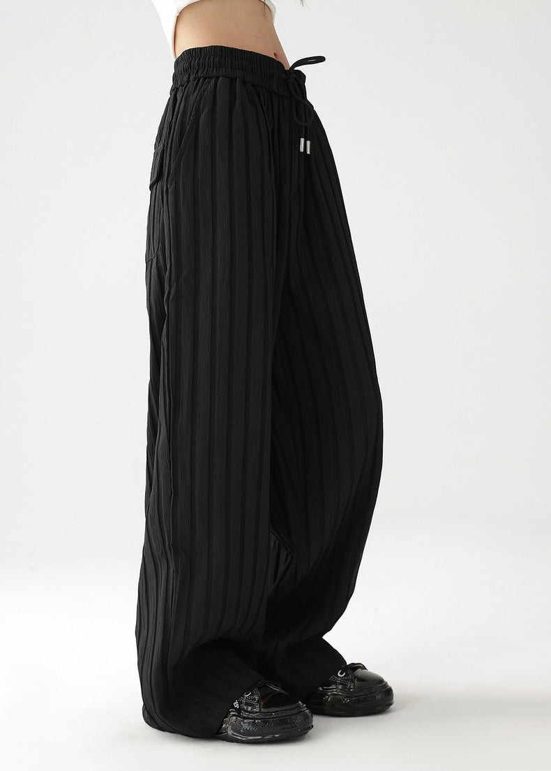 Loose straight wide pants / AS1201 