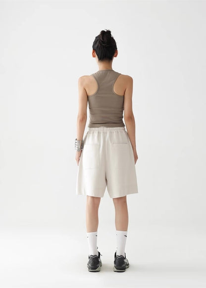 Slim fit sleeveless top / AS1290