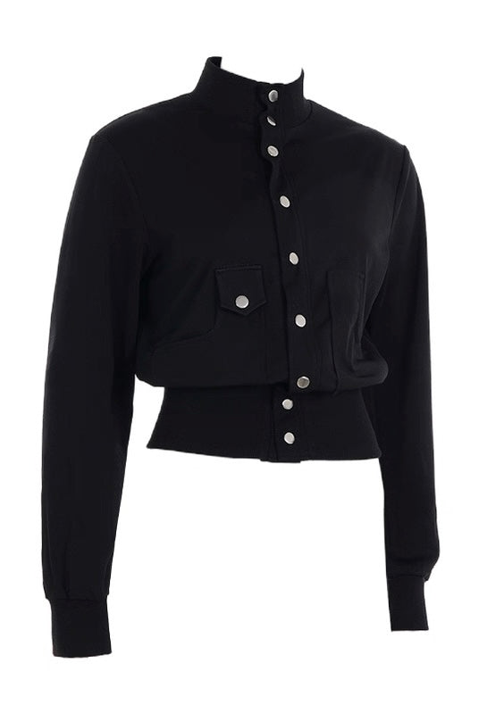 ハイネックショートジャケット / vo1288