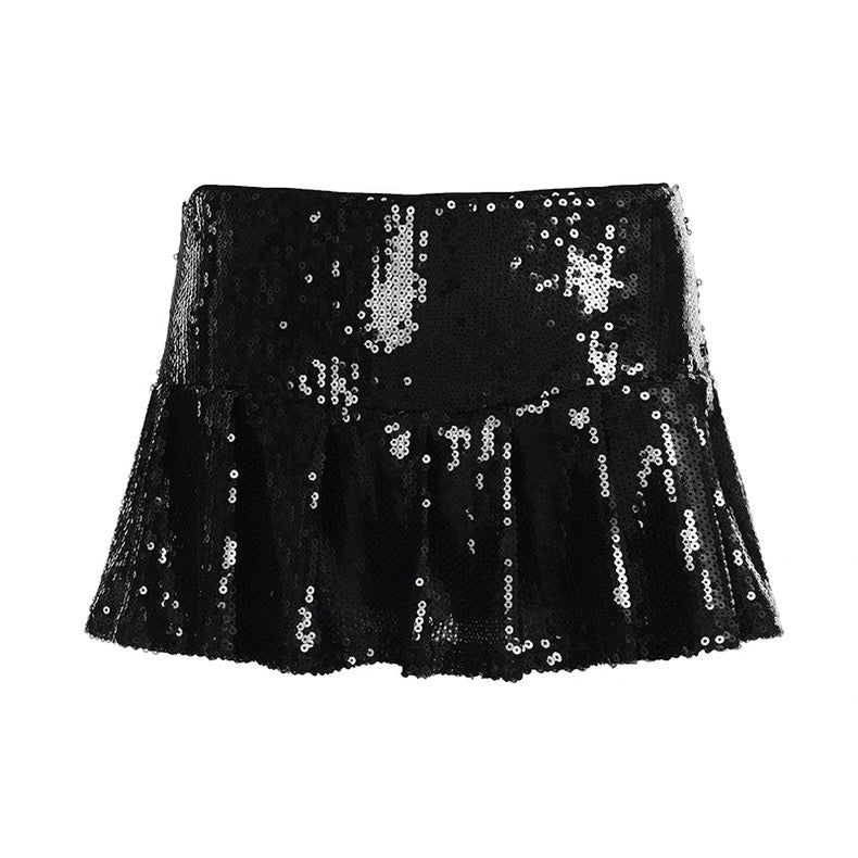 スパンコールプリーツスカート / VO1256