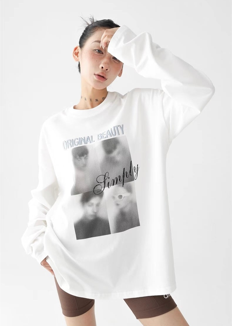Loose casual print shirt / AS1287