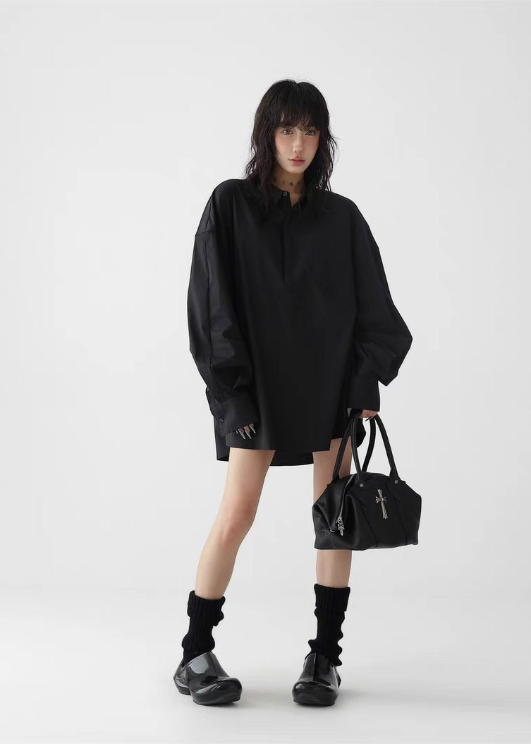 Loose long sleeve pullover / AS1297