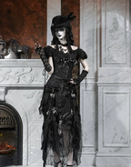 Gothic Long Tailored Skirt & Petti Coat / NC07
