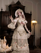 Basel French Elegant Long Tailored Skirt Set / DR02