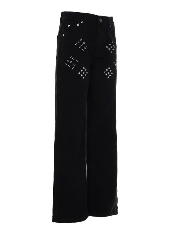 アイレットストレートロングパンツ / VO1136