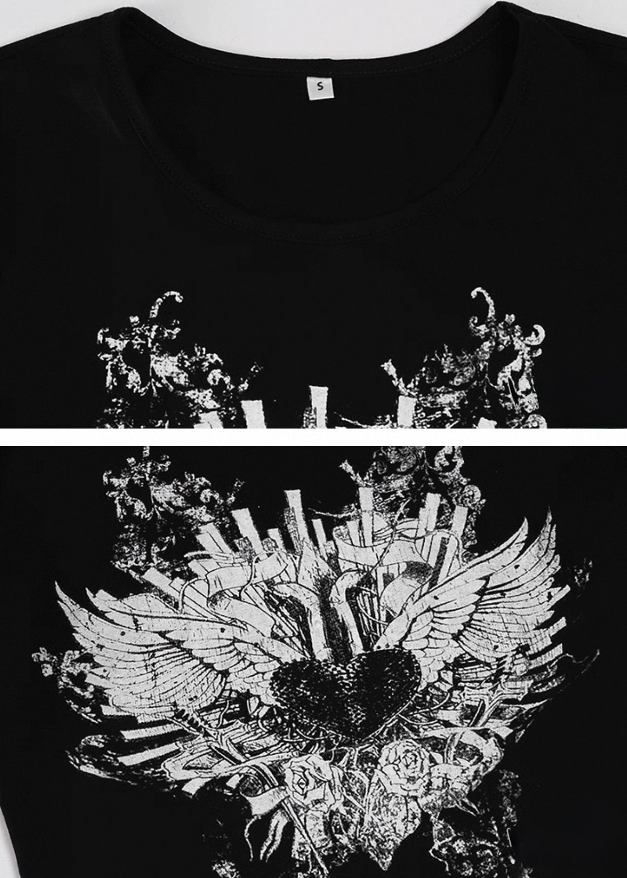 サブカルプリント半袖シャツ / VO1134