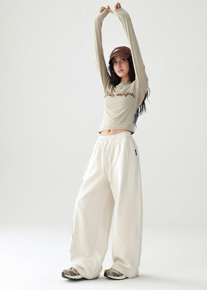 Drawstring waist pants / AS1191 