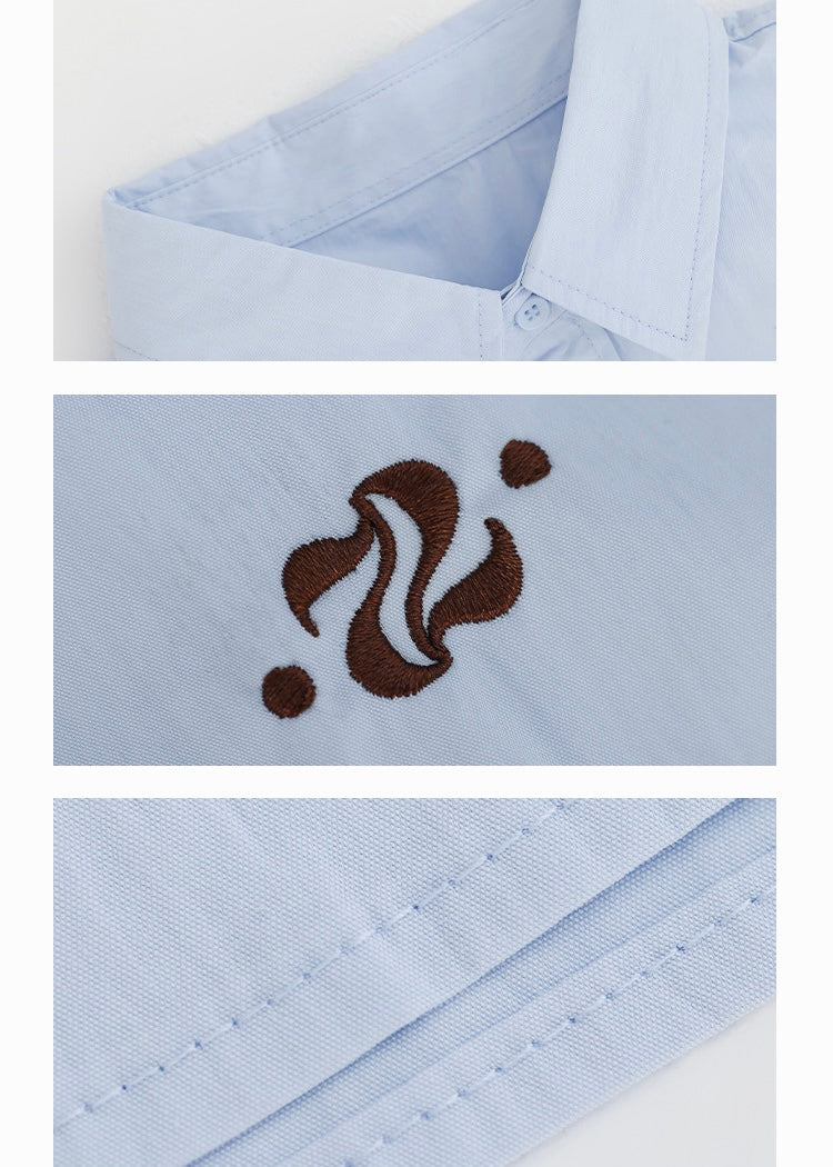 One-point long-sleeved shirt / AS1202 