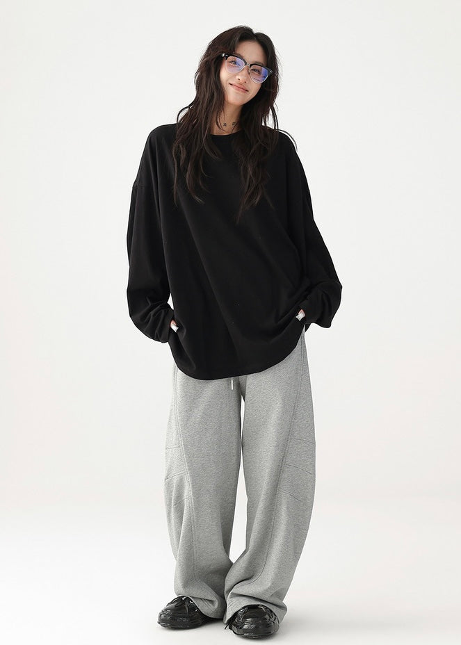 All-match loose long T-shirt / AS1199 