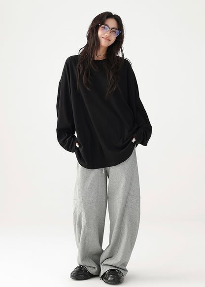All-match loose long T-shirt / AS1199 