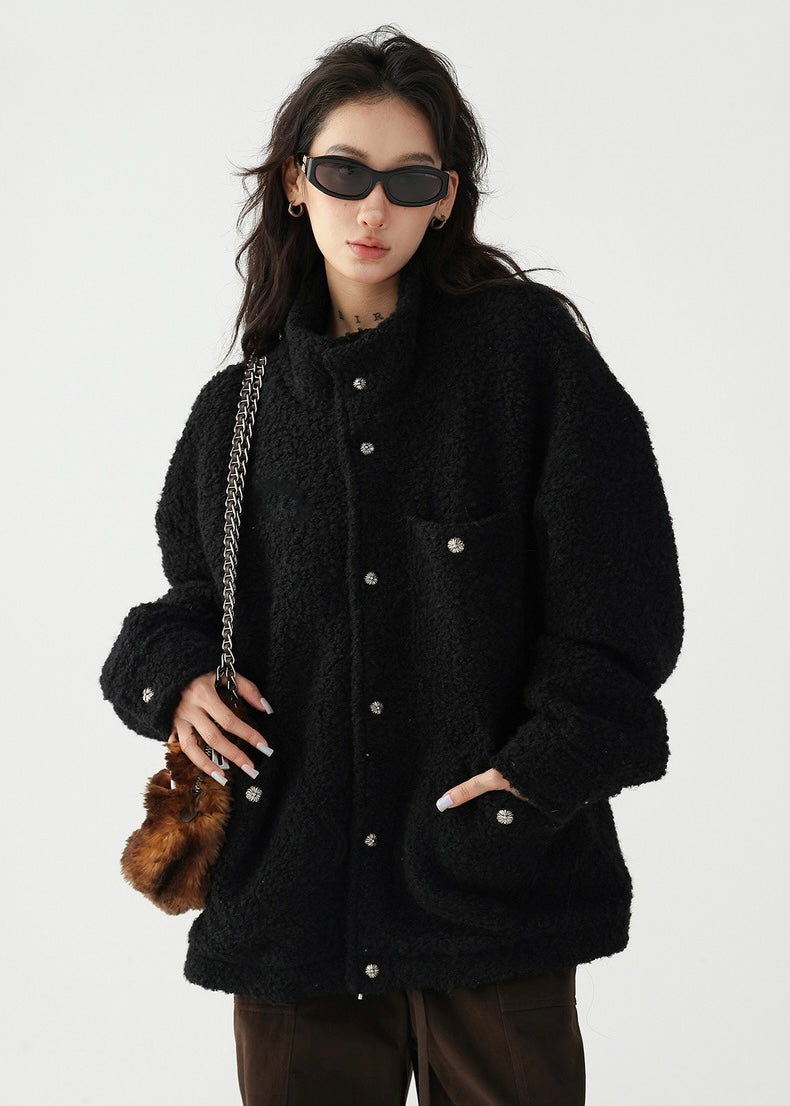 Stand Collar Boa Jacket / AS1185 