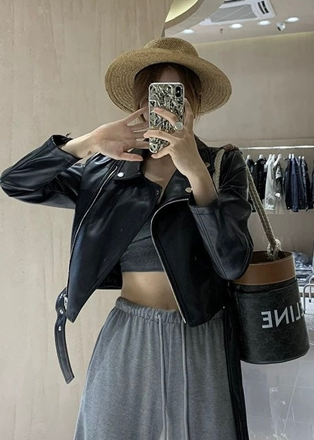 PUレザージャケット / vo1295