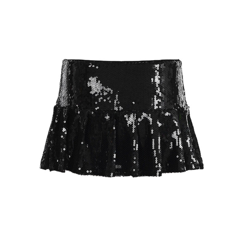 スパンコールプリーツスカート / VO1256