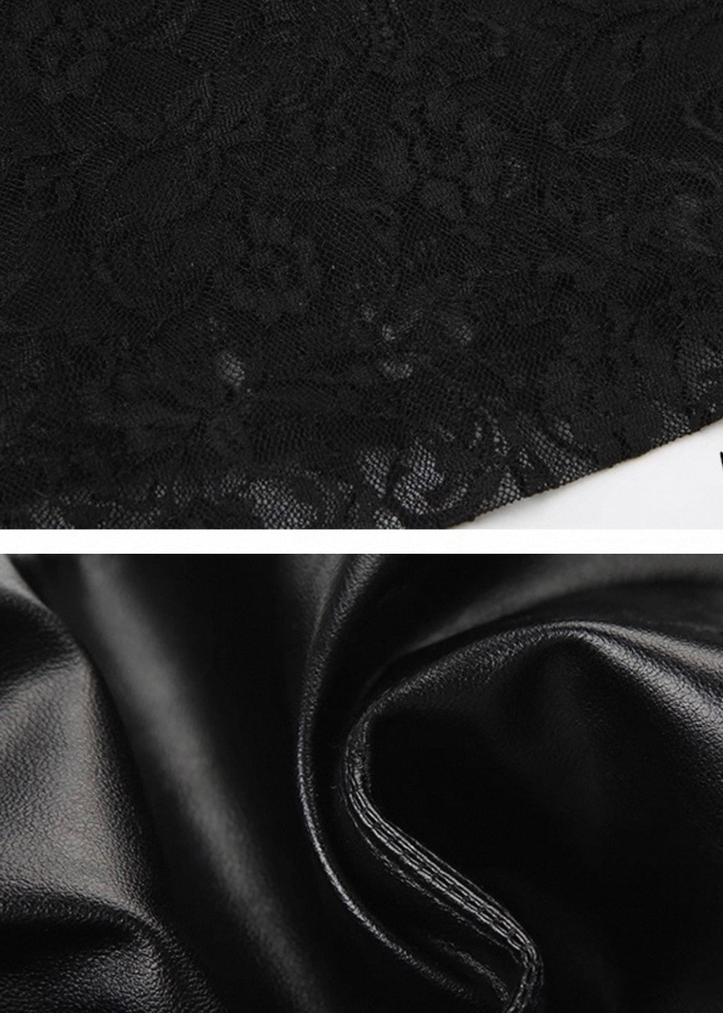 PUレザーフレアパンツ / VO1184