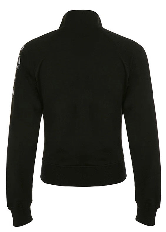 プリントジップスウェットジャケット / VO1301