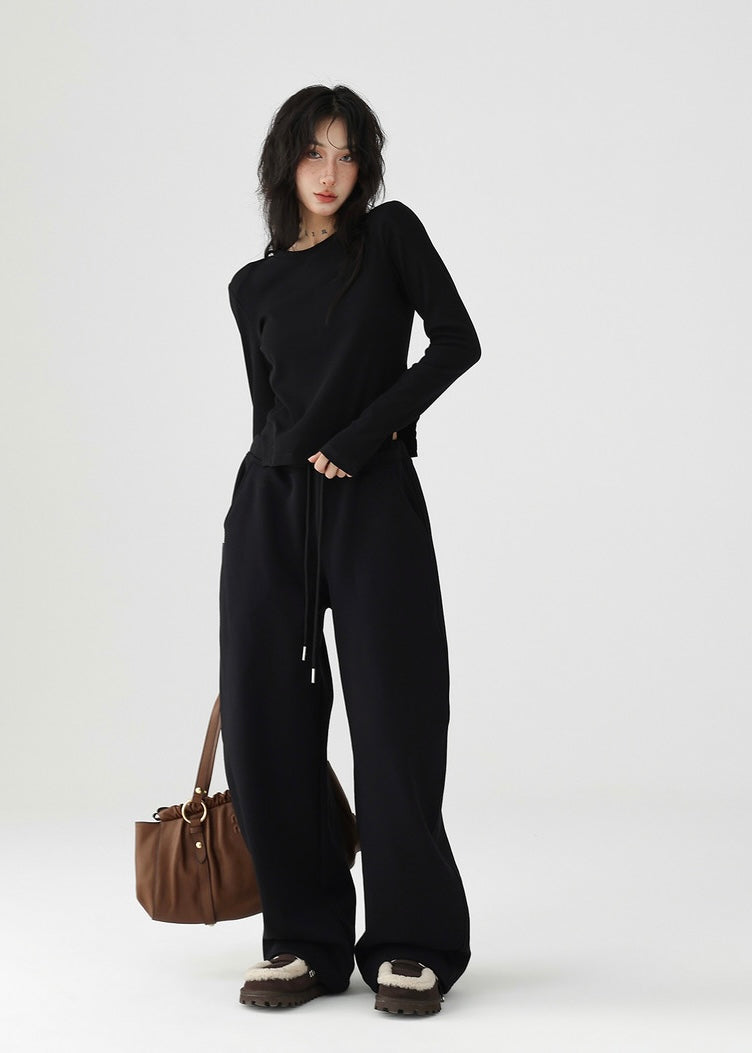 banana leg pants / AS1157