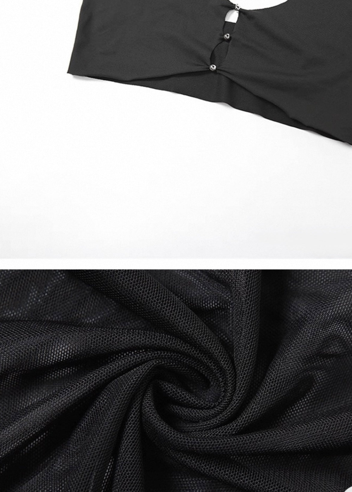 メッシュシースルー長袖シャツ / VO1192