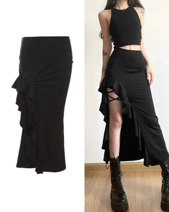 サイドスリットマーメイドスカート / VO1155