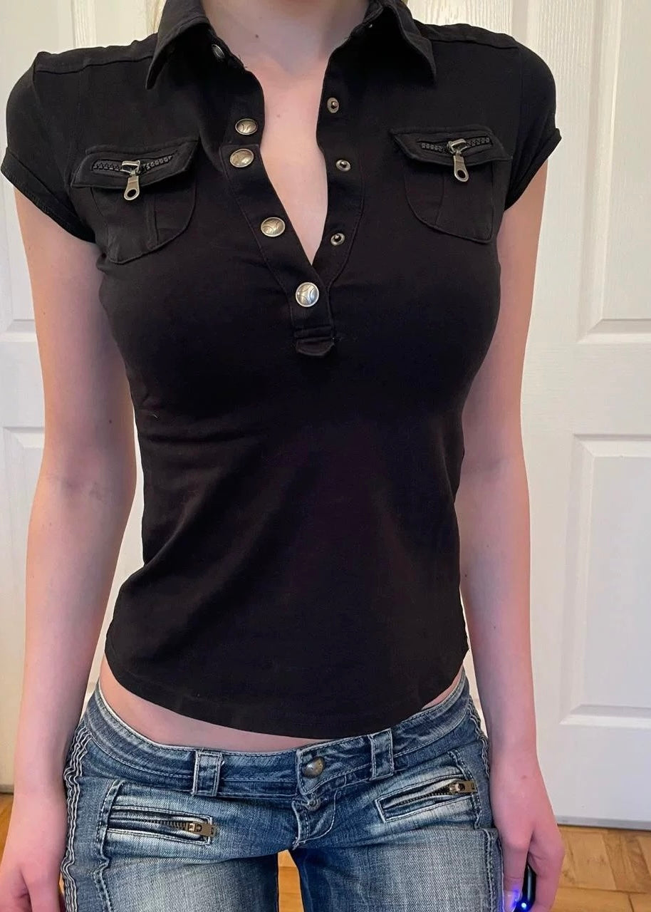 ジッパーポケットポロシャツ / VO1169