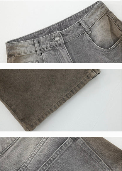 industry gradient wash jeans / AS1126 