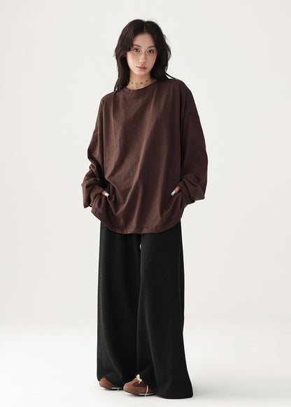 All-match loose long T-shirt / AS1199 