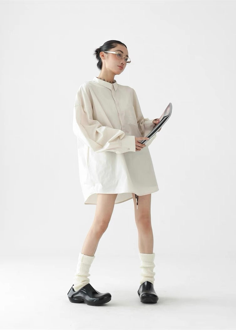 Loose long sleeve pullover / AS1297