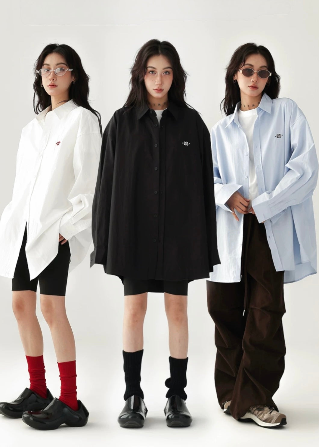 One-point long-sleeved shirt / AS1202 