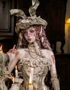 Love Fishbone Rococo Top Set / DR08