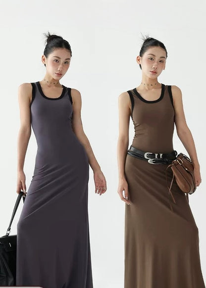 Casual Slim Long Dress / AS1272