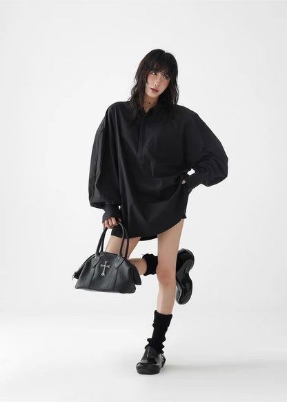 Loose long sleeve pullover / AS1297