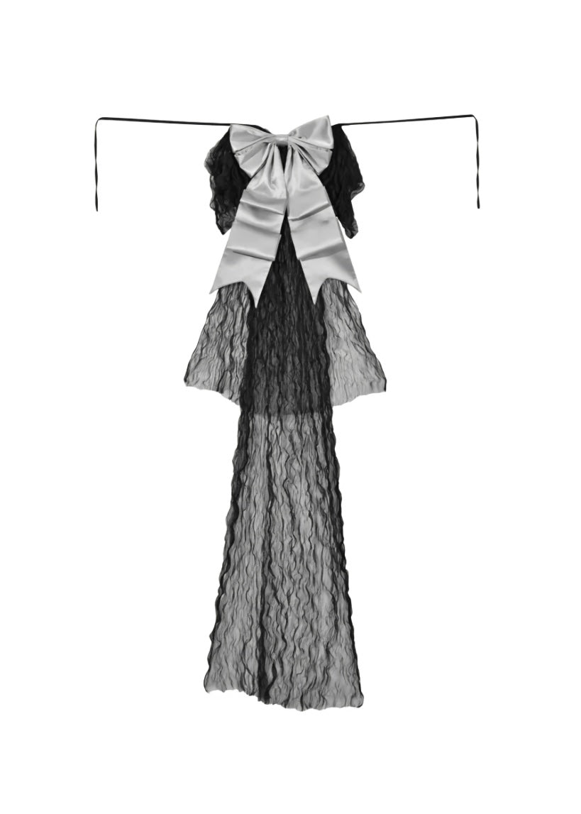 Long Tail Ribbon Back Accessory / NC08