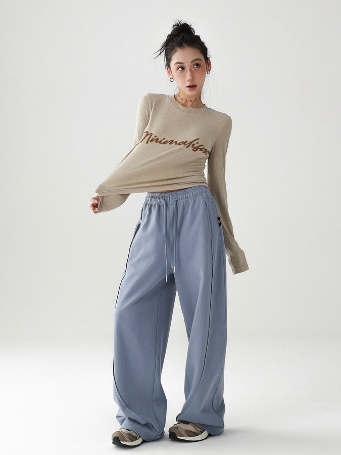 Drawstring waist pants / AS1191 