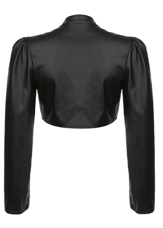 レースアップハートショートジャケット / VO1120