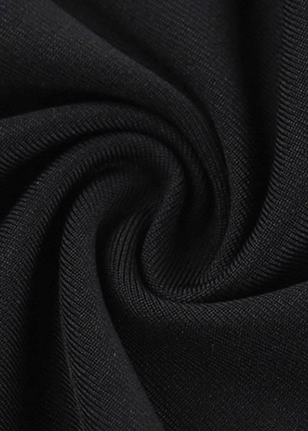 ダークメッシュオフショルダートップ / VO1152