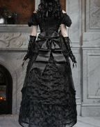 Gothic Long Tailored Skirt & Petti Coat / NC07