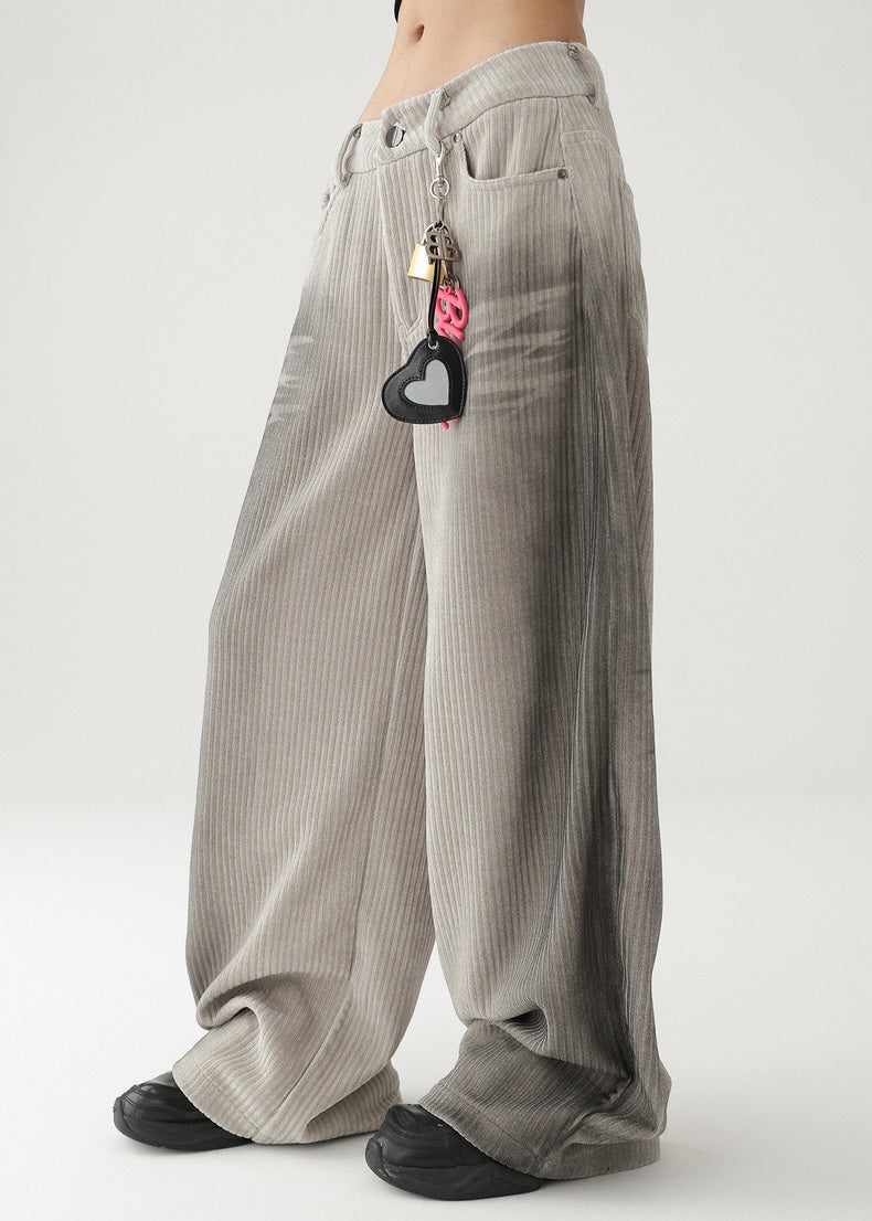 Drape Casual Wide Pants / AS1198 