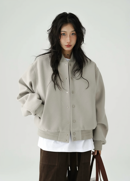 baseball jersey padded jacket / AS1130 
