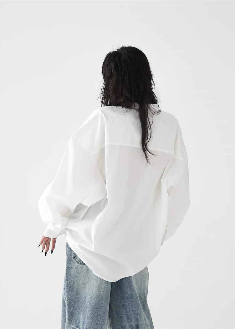 Loose long sleeve pullover / AS1297