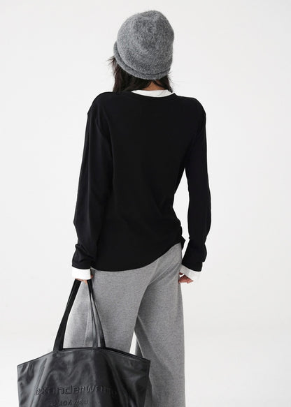 Two-piece long sleeve shirt / AS1193 