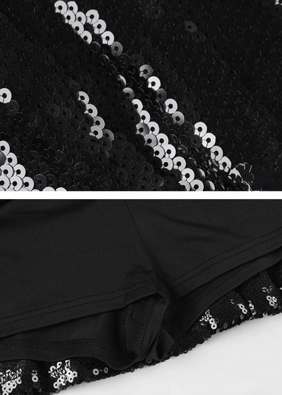 スパンコールプリーツスカート / VO1256