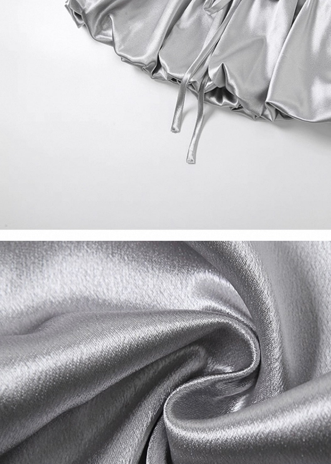 ローズストラップ付きサテンロンパース / VO1226